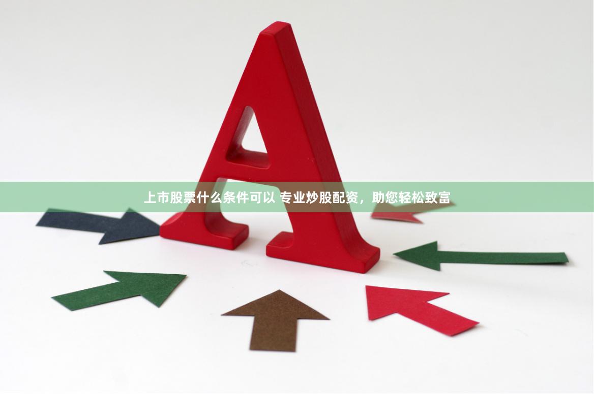 上市股票什么条件可以 专业炒股配资，助您轻松致富